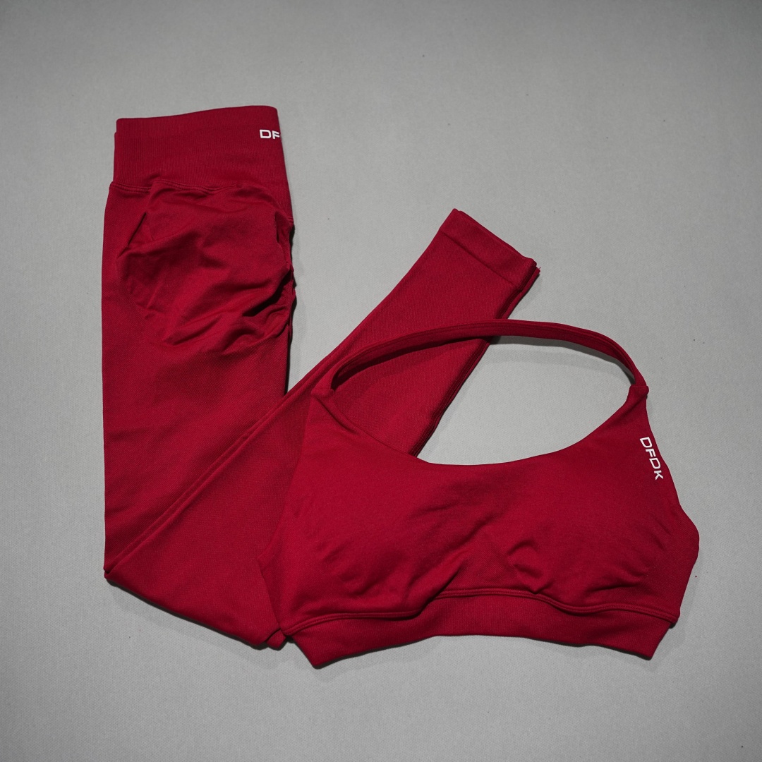 DFDK Women's Lace-Up 2Pcs Acti - Yoga Fitness Zumba reseña y precio