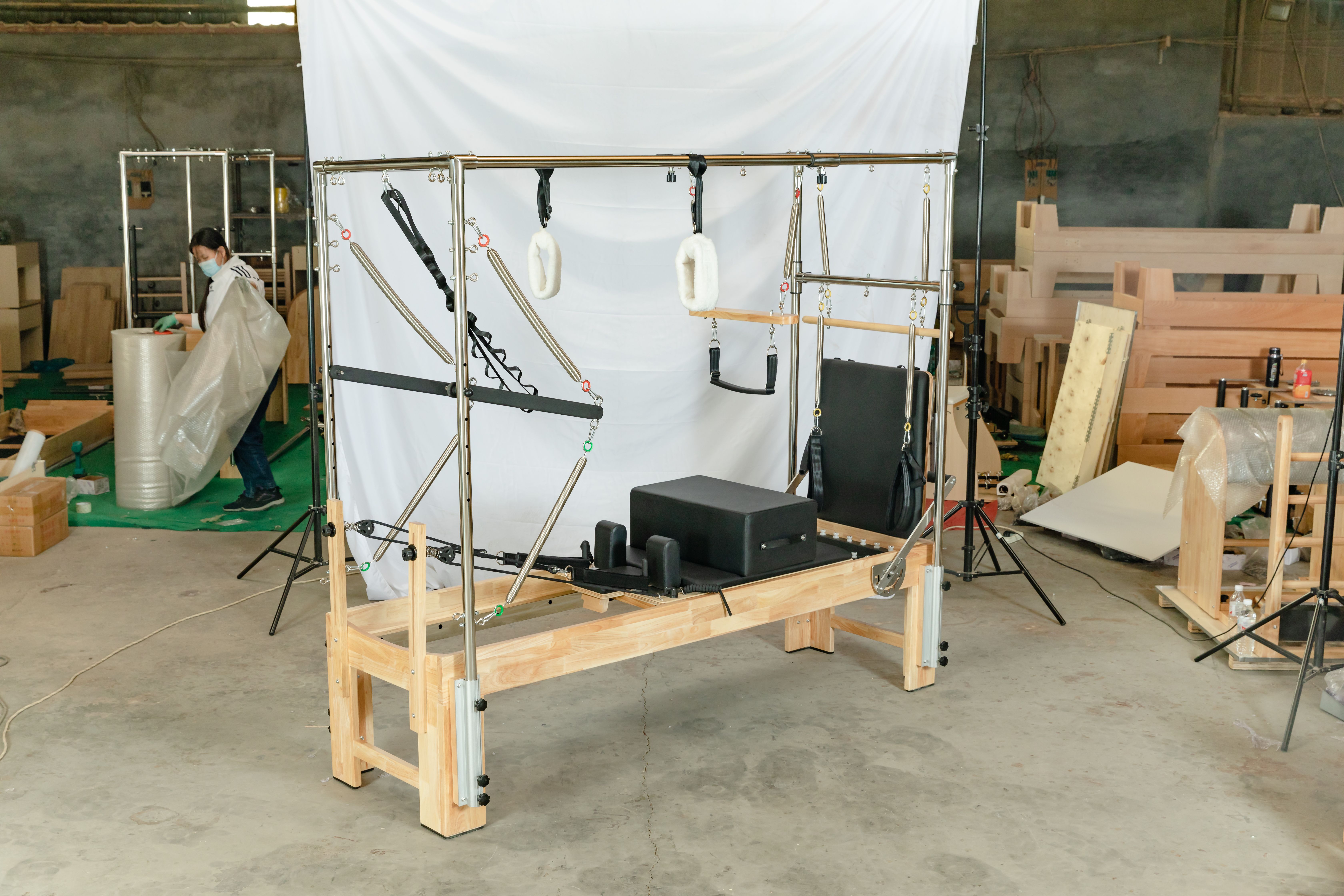Classical Elevated Bed Home Gy - Yoga Fitness Machine reseña y precio