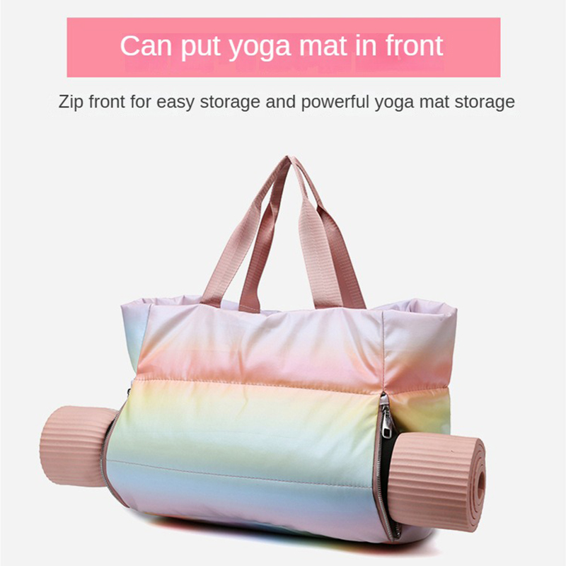 Yoga Mat Bag Ladies Gym Bag cu - Yoga Fitness Gym Photos reseña y precio
