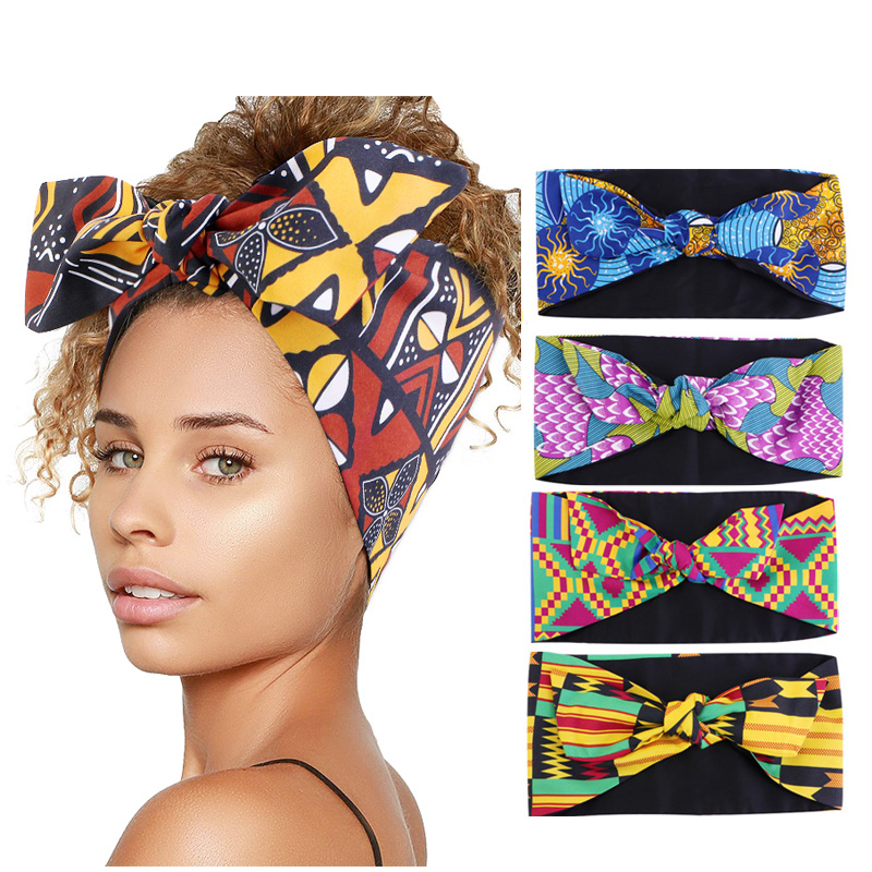 New Women's African Print Head - Stretch Strap Yoga reseña y precio