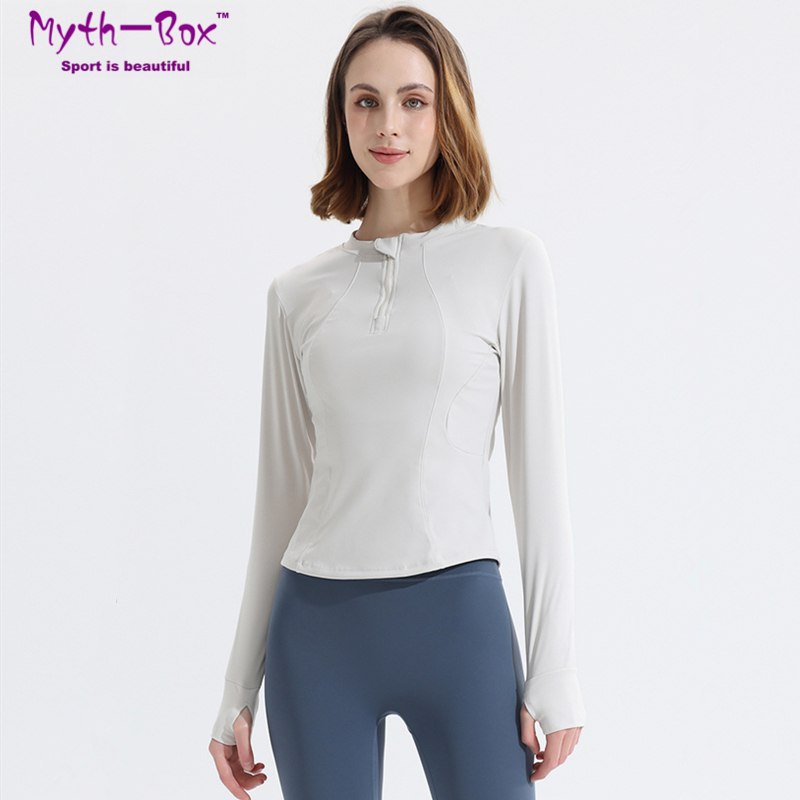 Autumn Women Yoga Shirts Long  - Yoga Fitness Qc reseña y precio