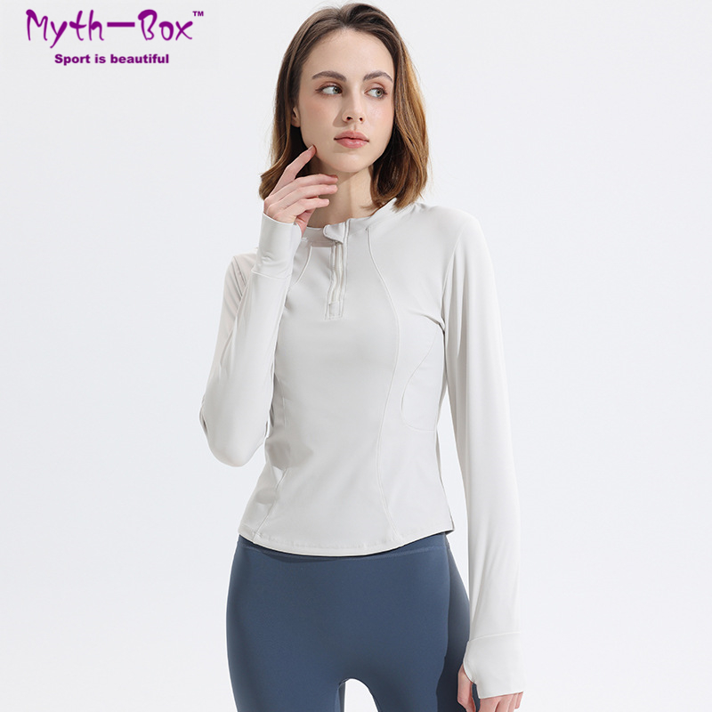 Autumn Women Yoga Shirts Long  - Yoga Fitness Qc reseña y precio