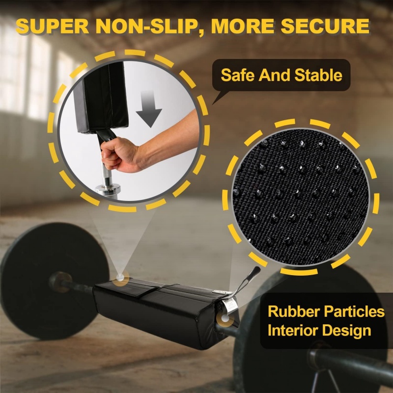 Square Hip Thrust Pad Barbell  - Hip Thrust Pad reseña y precio