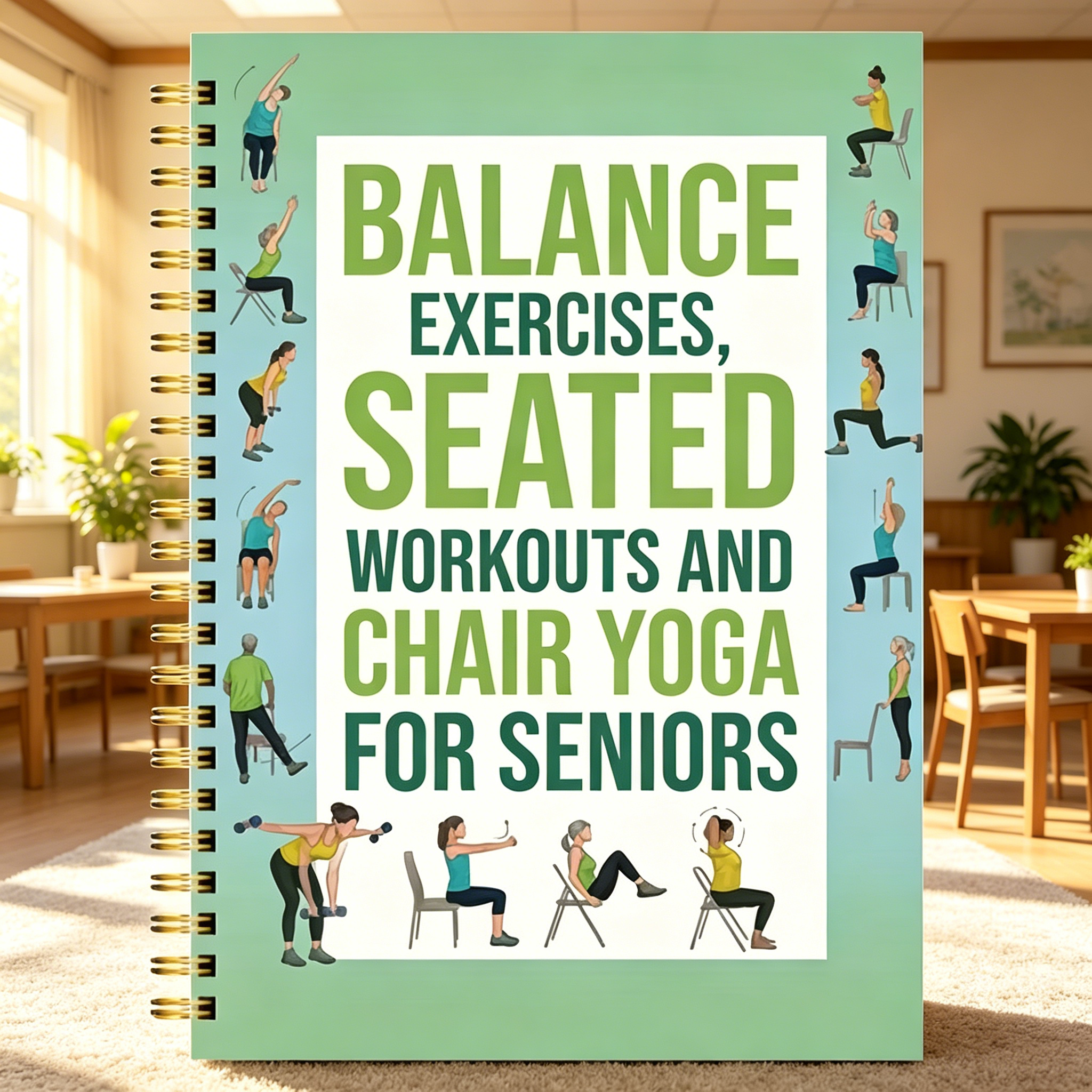 Chair Yoga for Seniors Journal - Yoga Fitness Journal reseña y precio