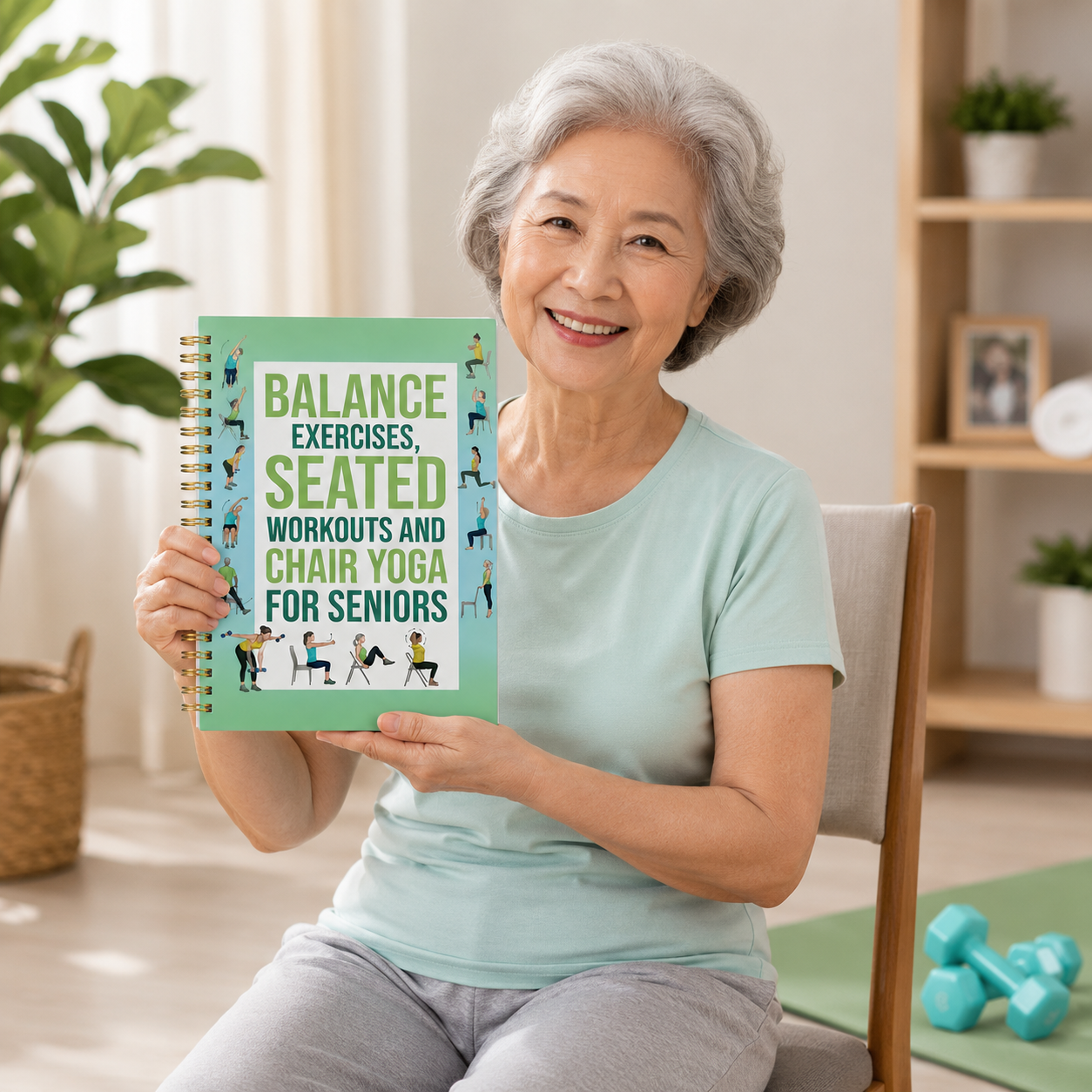 Chair Yoga for Seniors Journal - Yoga Fitness Journal reseña y precio