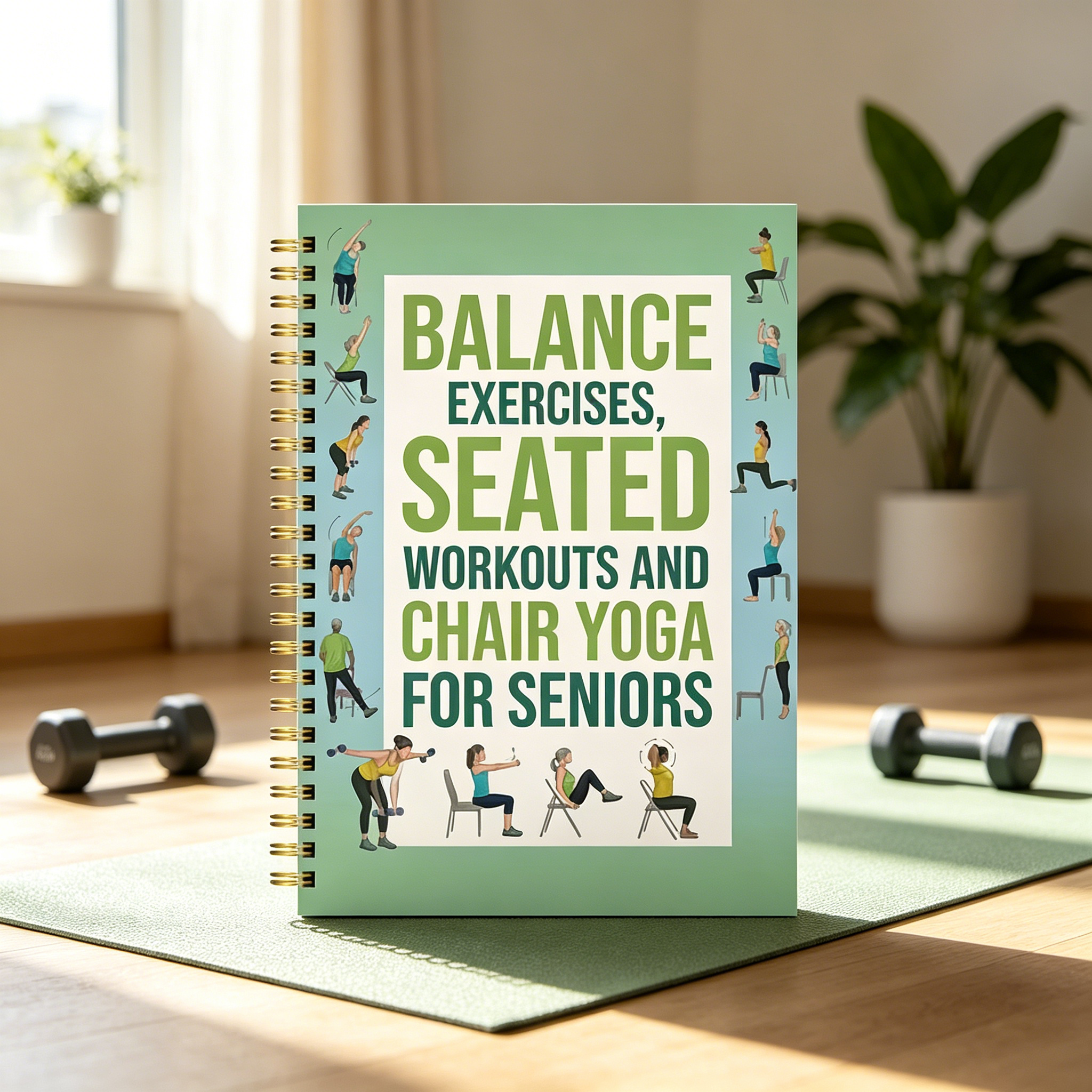 Chair Yoga for Seniors Journal - Yoga Fitness Journal reseña y precio