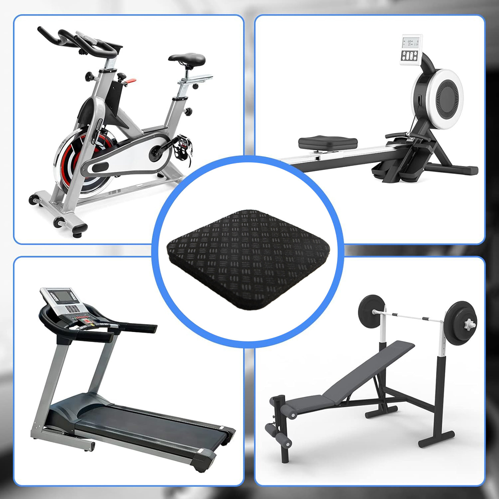 6Pcs Silicone Treadmill Mats E - Hip Thrust Pad reseña y precio