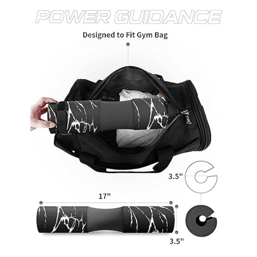 Barbell Squat Pad - Neck and S - Hip Thrust Pad reseña y precio