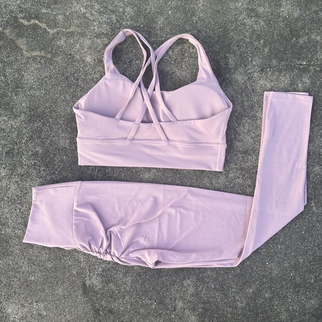 Solid Color Gym Yoga Set Leggi - Yoga Fitness Zumba reseña y precio