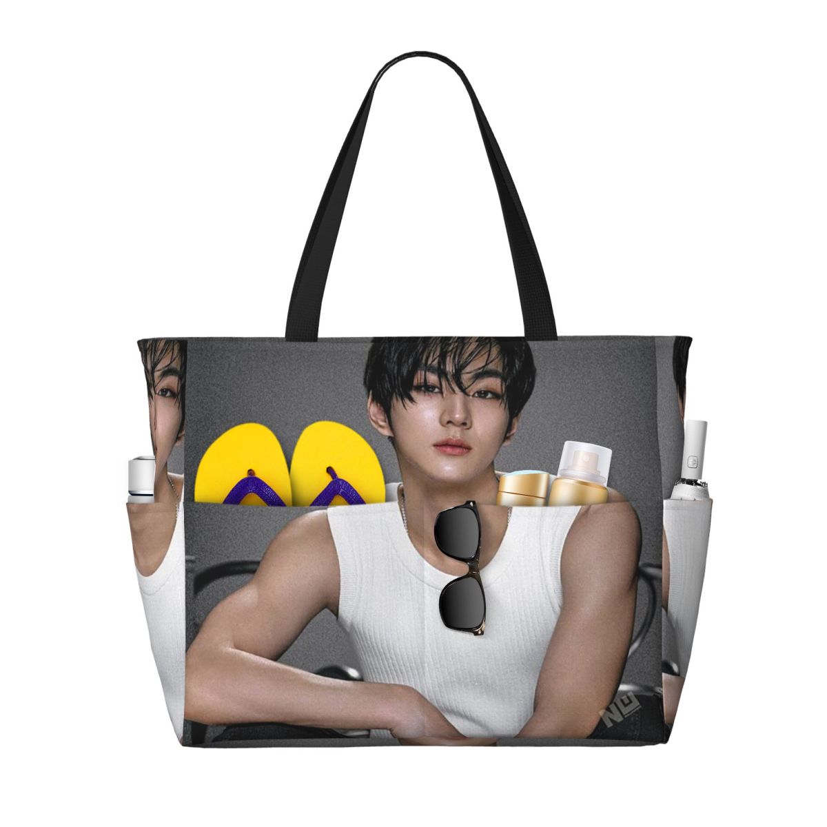 Jungwon En Kpop Beach Tote Bag - Yoga En Fitness reseña y precio