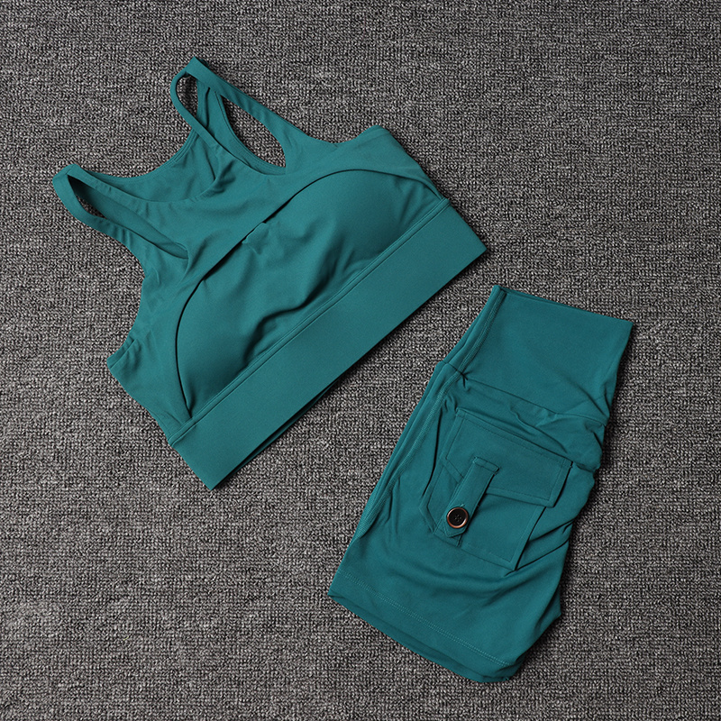 Fitness Shorts Yoga Sets Women - Yoga Fitness Zumba reseña y precio