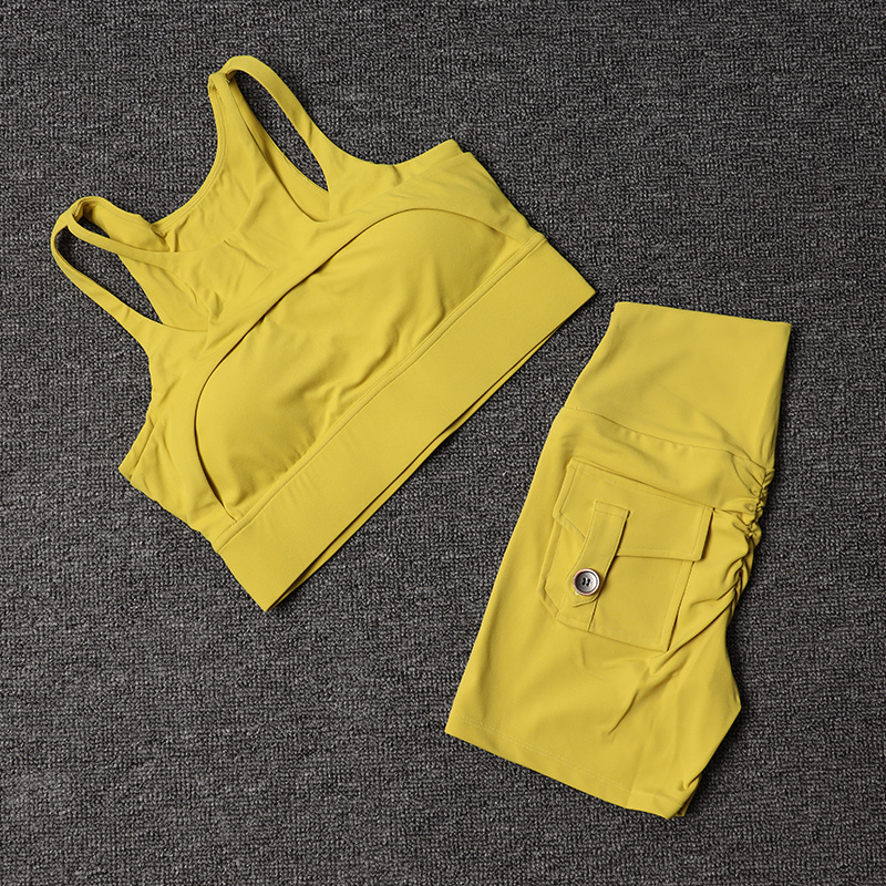 Fitness Shorts Yoga Sets Women - Yoga Fitness Zumba reseña y precio