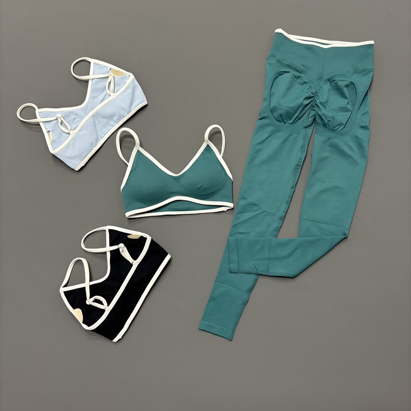 2 Pcs Sports Set Seamless Cont - Yoga Fitness Zumba reseña y precio