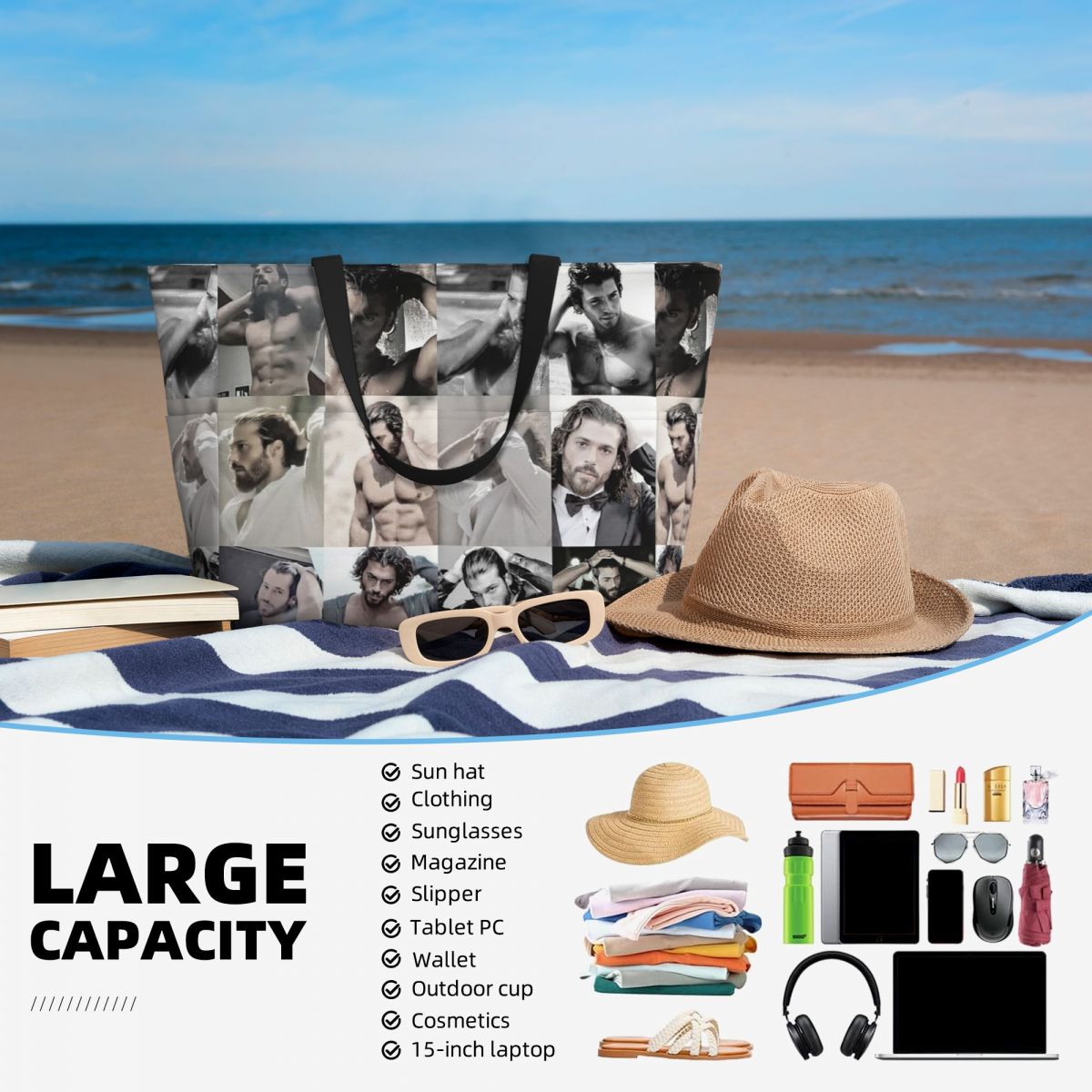 Actor Can Yaman Photo Beach To - Yoga Fitness Gym Photos reseña y precio