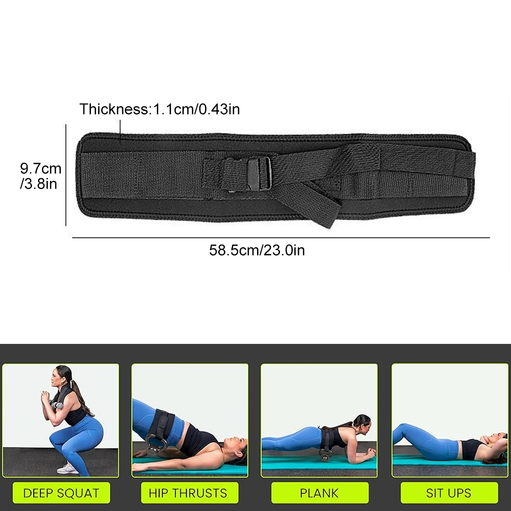 Hip Thrust Belt for Glutes,Pad - Hip Thrust Pad reseña y precio