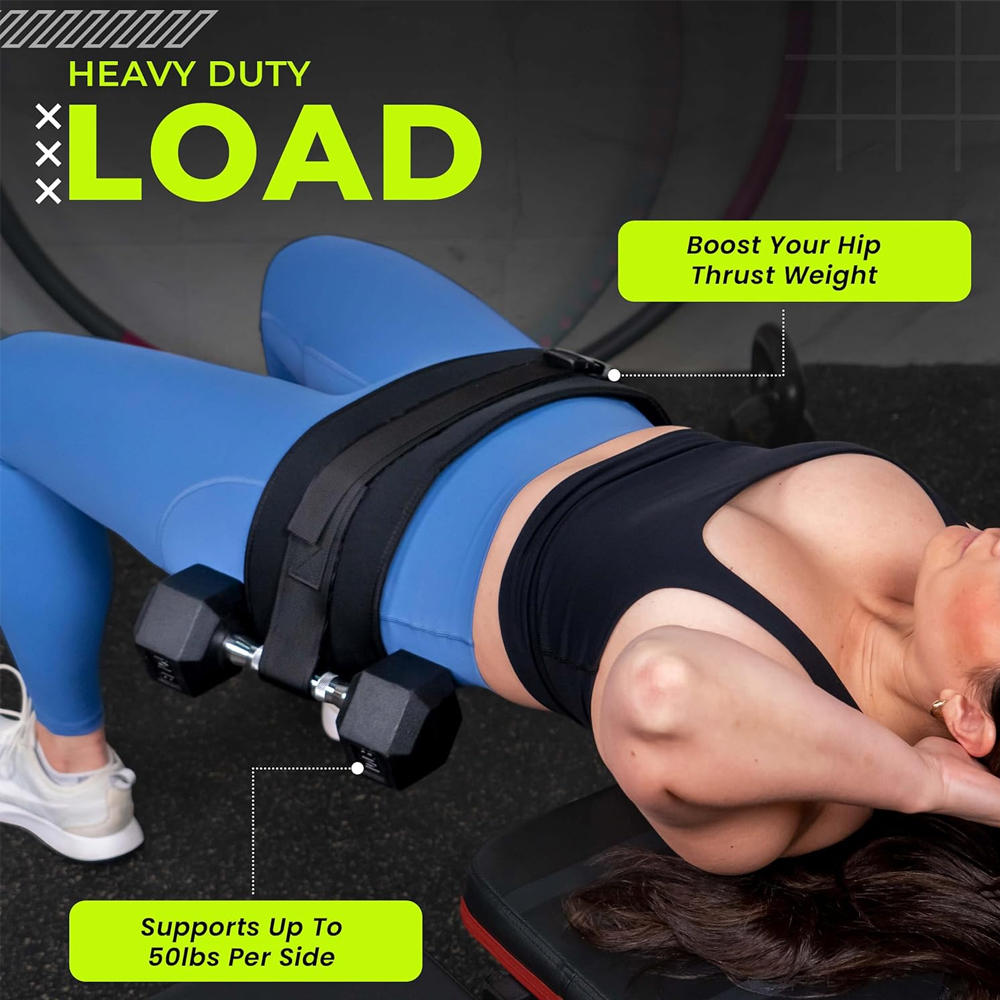 Hip Thrust Belt for Glutes,Pad - Hip Thrust Pad reseña y precio
