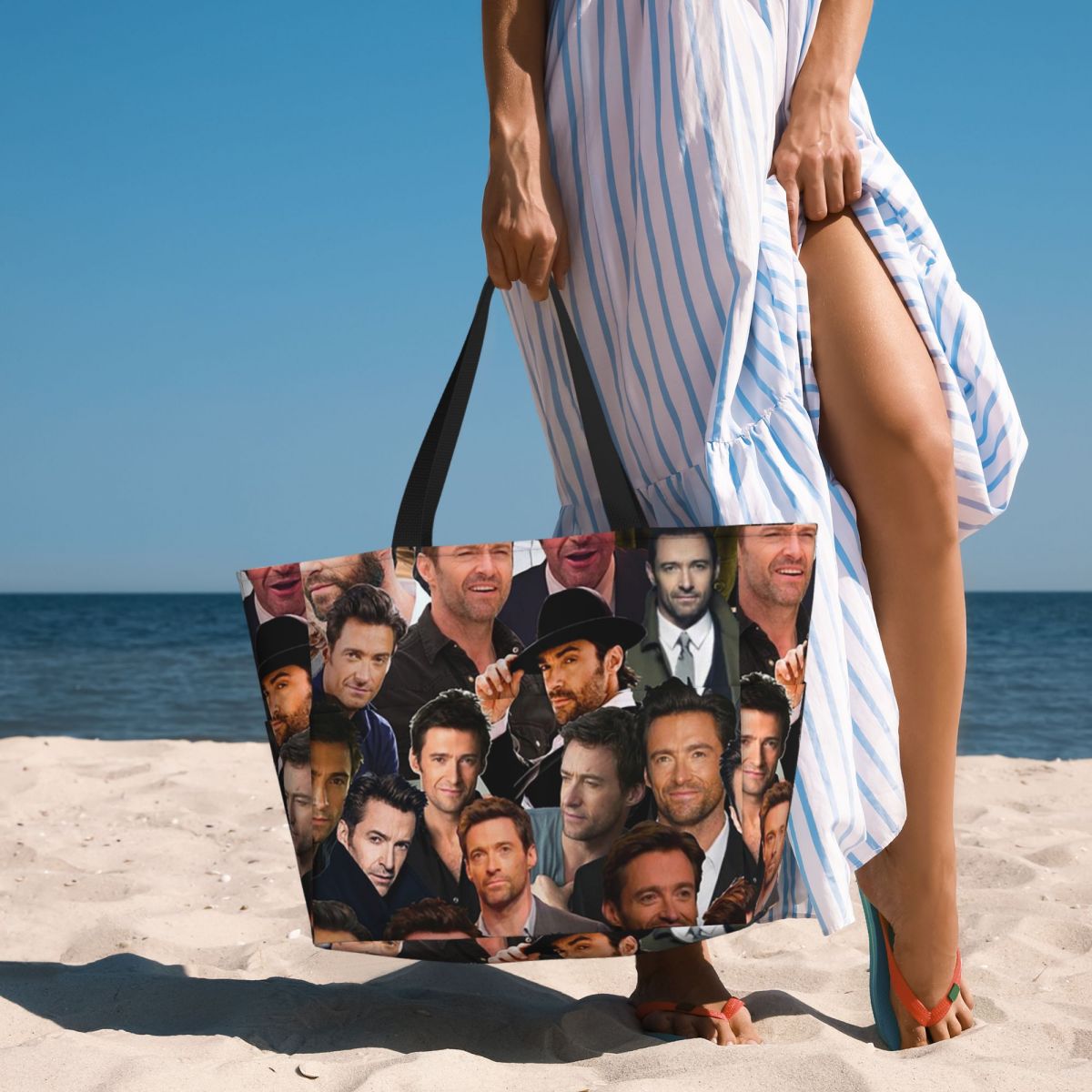 Hugh Jackman Photo Collage Bea - Yoga Fitness Gym Photos reseña y precio