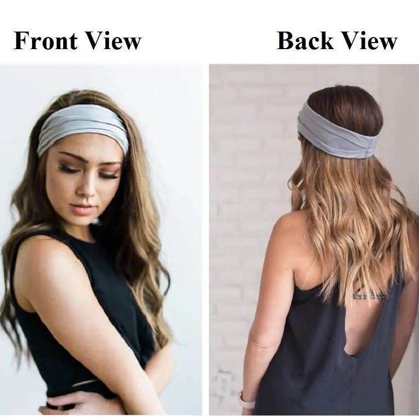 New Solid Color Elastic Hair B - Stretch Strap Yoga reseña y precio