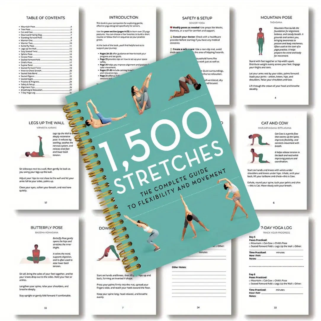 Yoga Postures & Breathing Tech - Yoga Fitness Journal reseña y precio