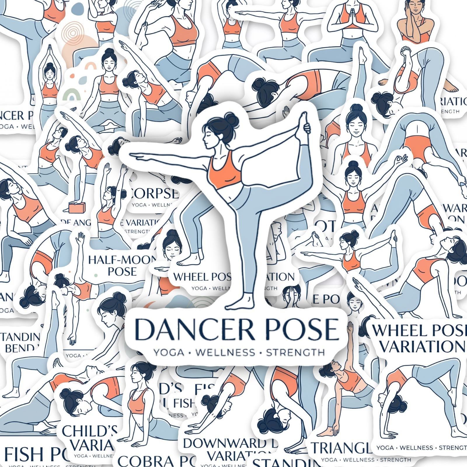 50-Pack Waterproof Yoga Fitnes - Yoga Fitness Journal reseña y precio