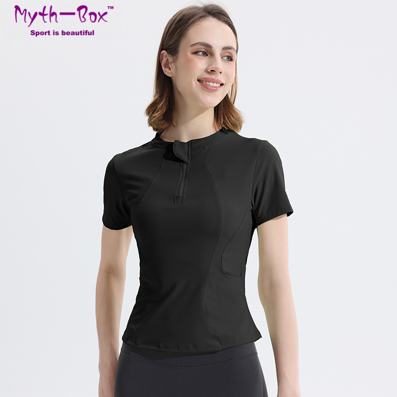 Summer Women Yoga Shirts Slim  - Yoga Fitness Qc reseña y precio