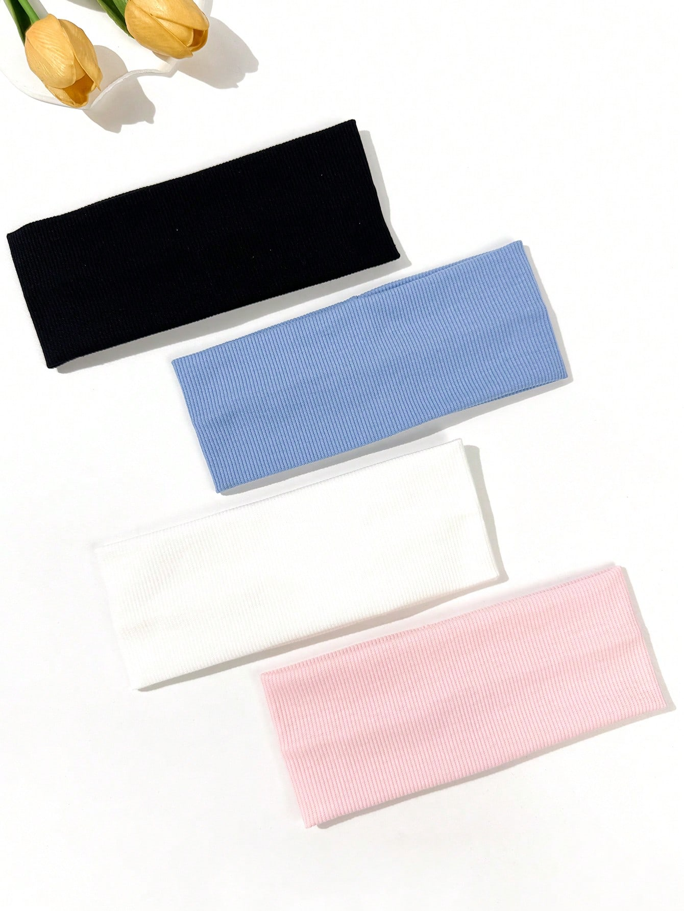 4-piece set of solid-color hai - Stretch Strap Yoga reseña y precio