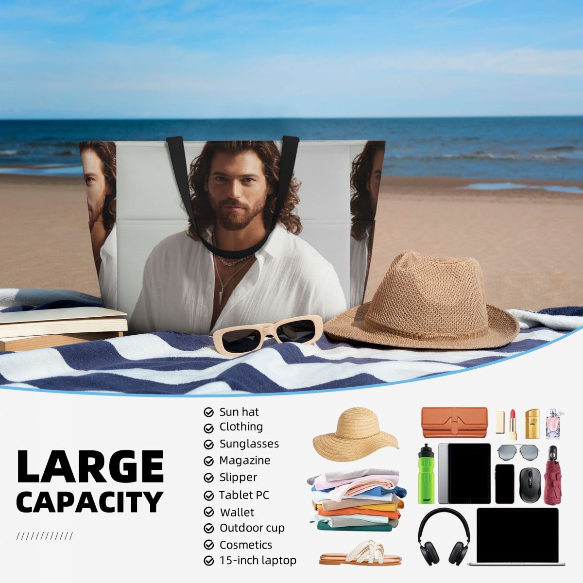 Actor Can Yaman Photo Beach To - Yoga Fitness Gym Photos reseña y precio