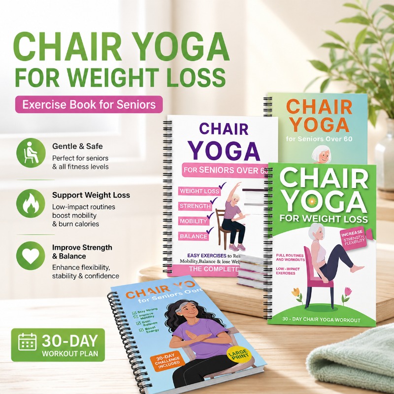 Elderly Chair Yoga Slimming No - Yoga Fitness Journal reseña y precio