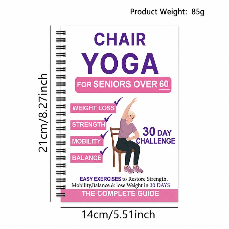 Elderly Chair Yoga Slimming No - Yoga Fitness Journal reseña y precio
