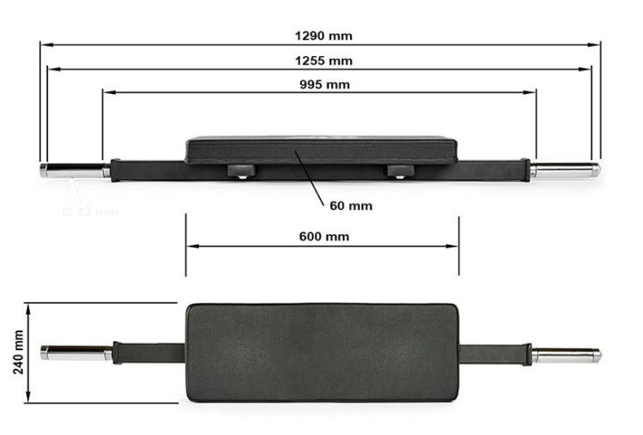 Hip Strength Training Equipmen - Hip Thrust Pad reseña y precio