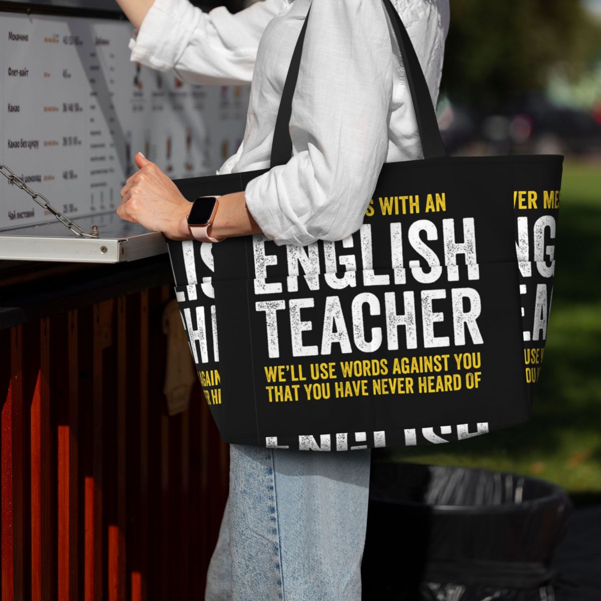 Never Mess With An English Tea - Yoga Fitness Teacher reseña y precio