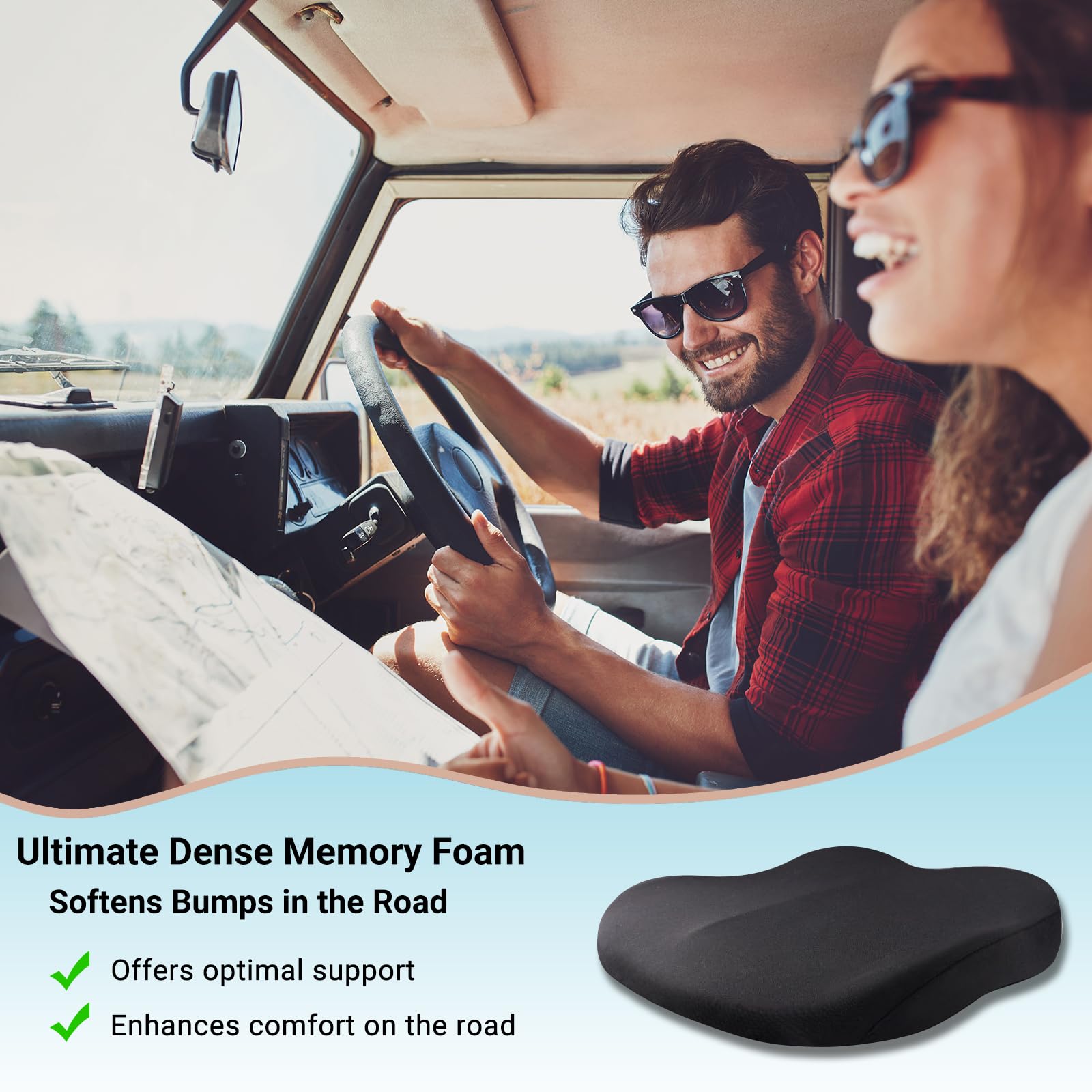 1pc Memory Foam Slow Rebound S - Hip Thrust Pad reseña y precio