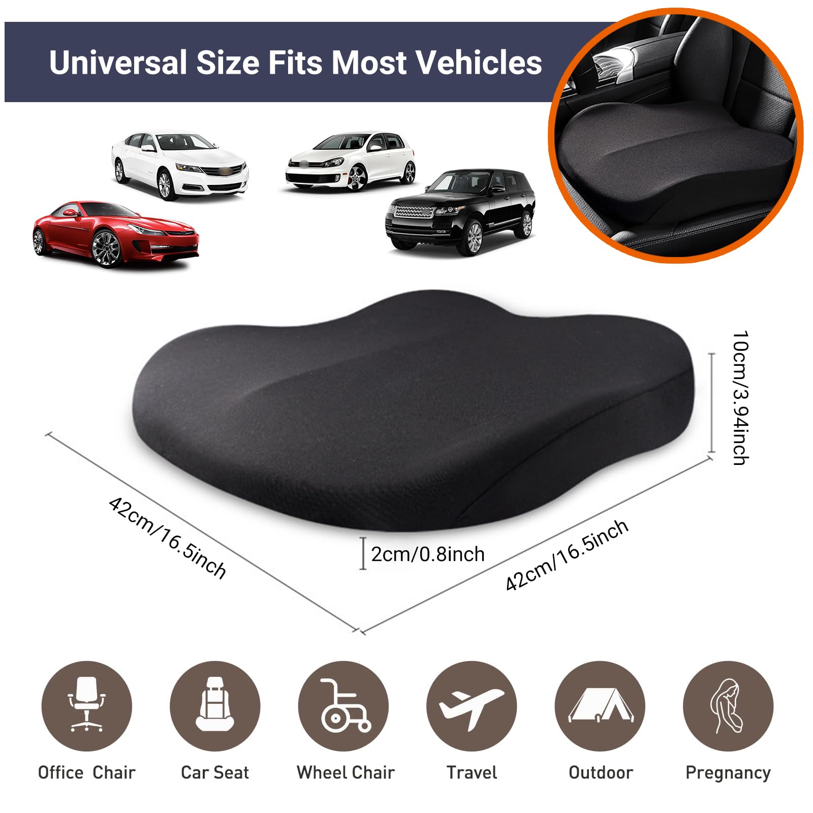 1pc Memory Foam Slow Rebound S - Hip Thrust Pad reseña y precio