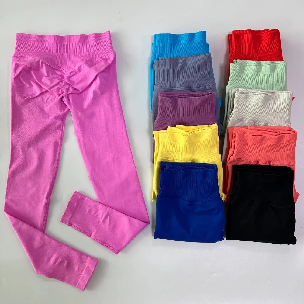 Yoga Leggings Women Low Ribbed - Stretch Strap Yoga reseña y precio