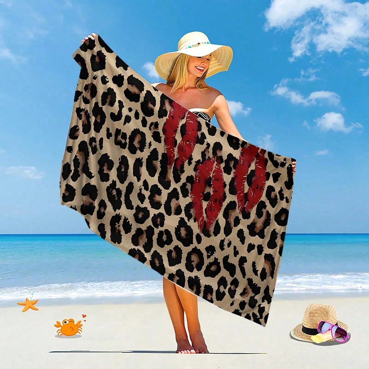 Toalla de playa con estampado  - Yoga En Fitness reseña y precio