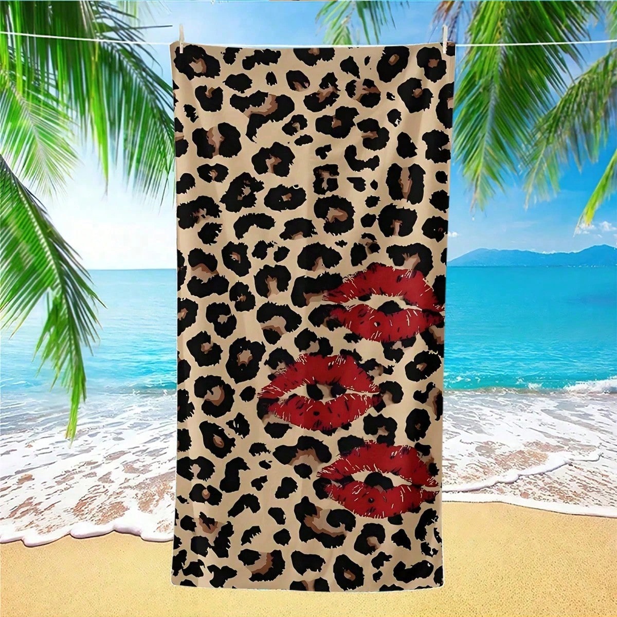 Toalla de playa con estampado  - Yoga En Fitness reseña y precio