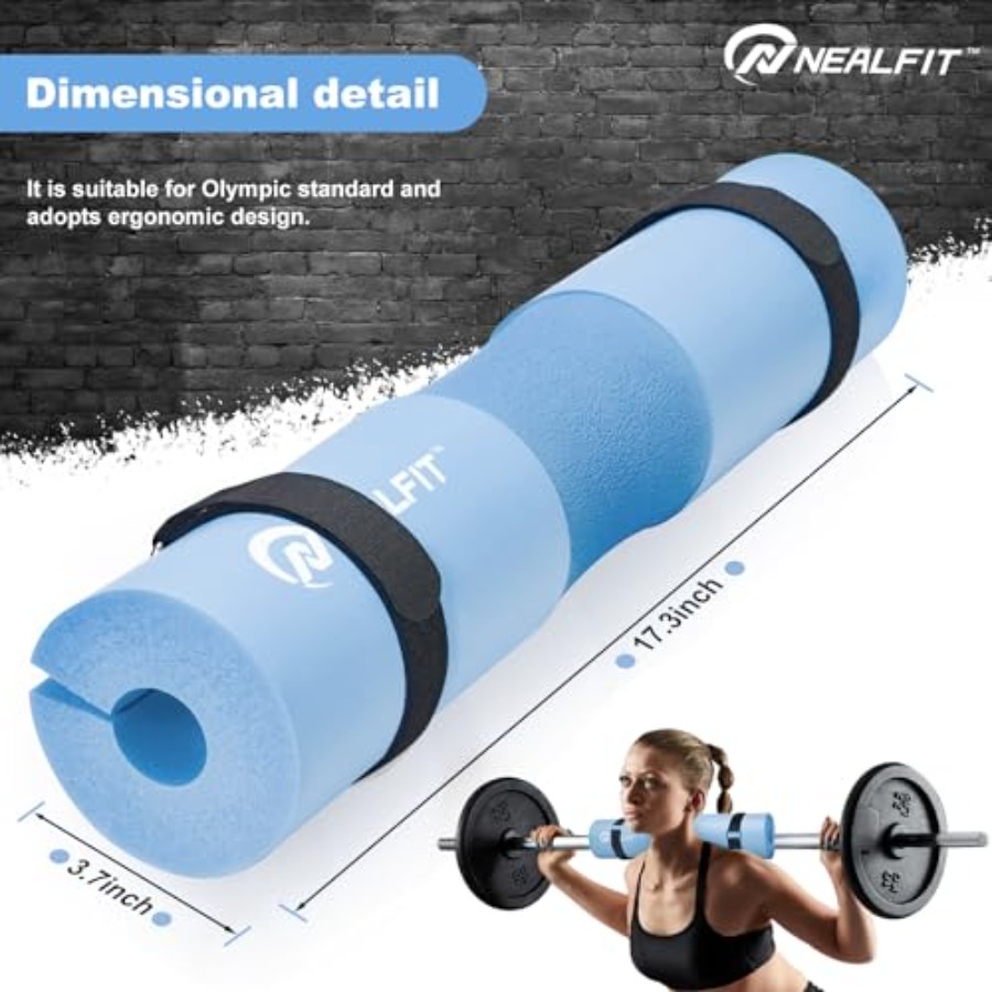 Barbell Pad Squat Pad for Squa - Hip Thrust Pad reseña y precio