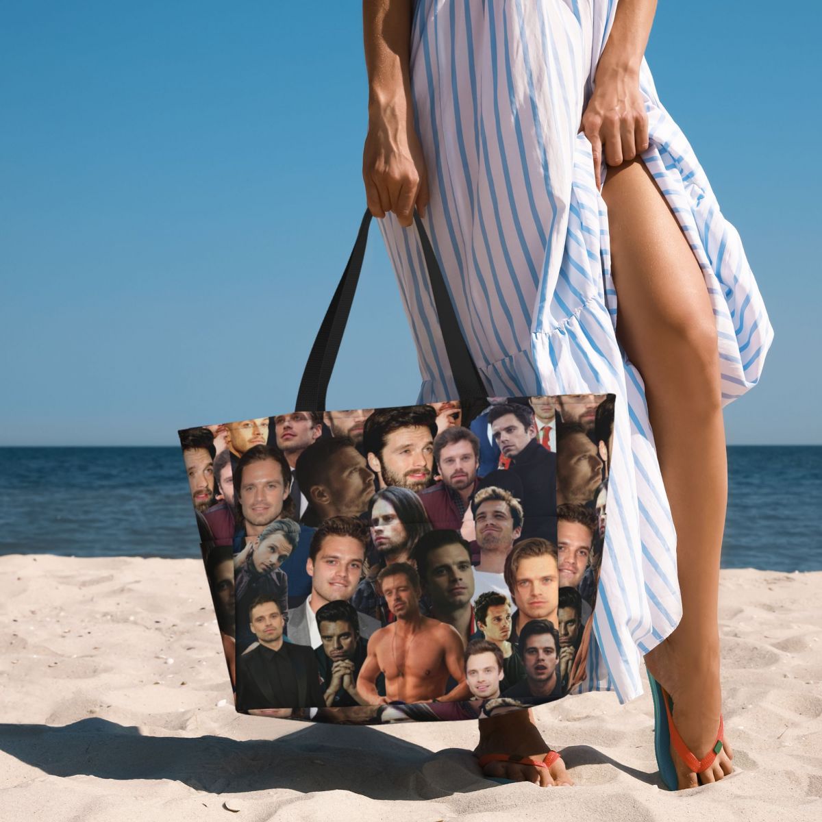 Sebastian Stan Photo Collage B - Yoga Fitness Gym Photos reseña y precio