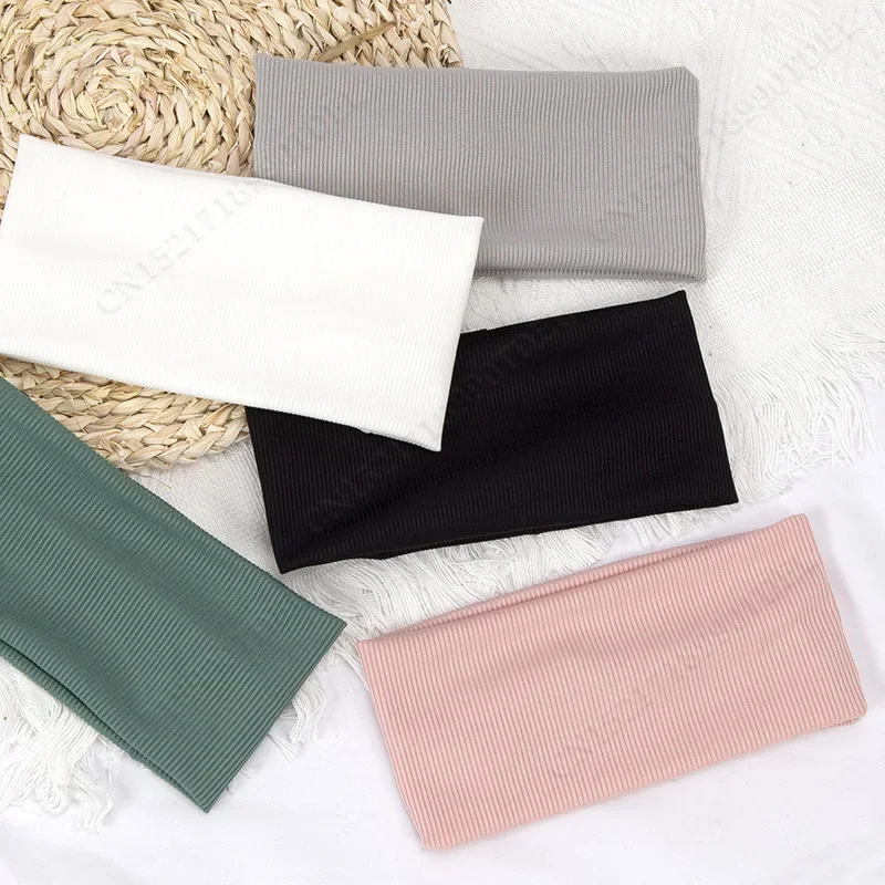 Elastic Solid Color Hair Bands - Stretch Strap Yoga reseña y precio