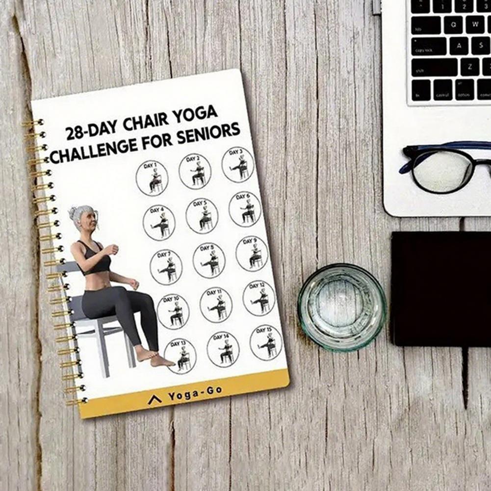 Leak-proof Journal Chair Yoga  - Yoga Fitness Journal reseña y precio