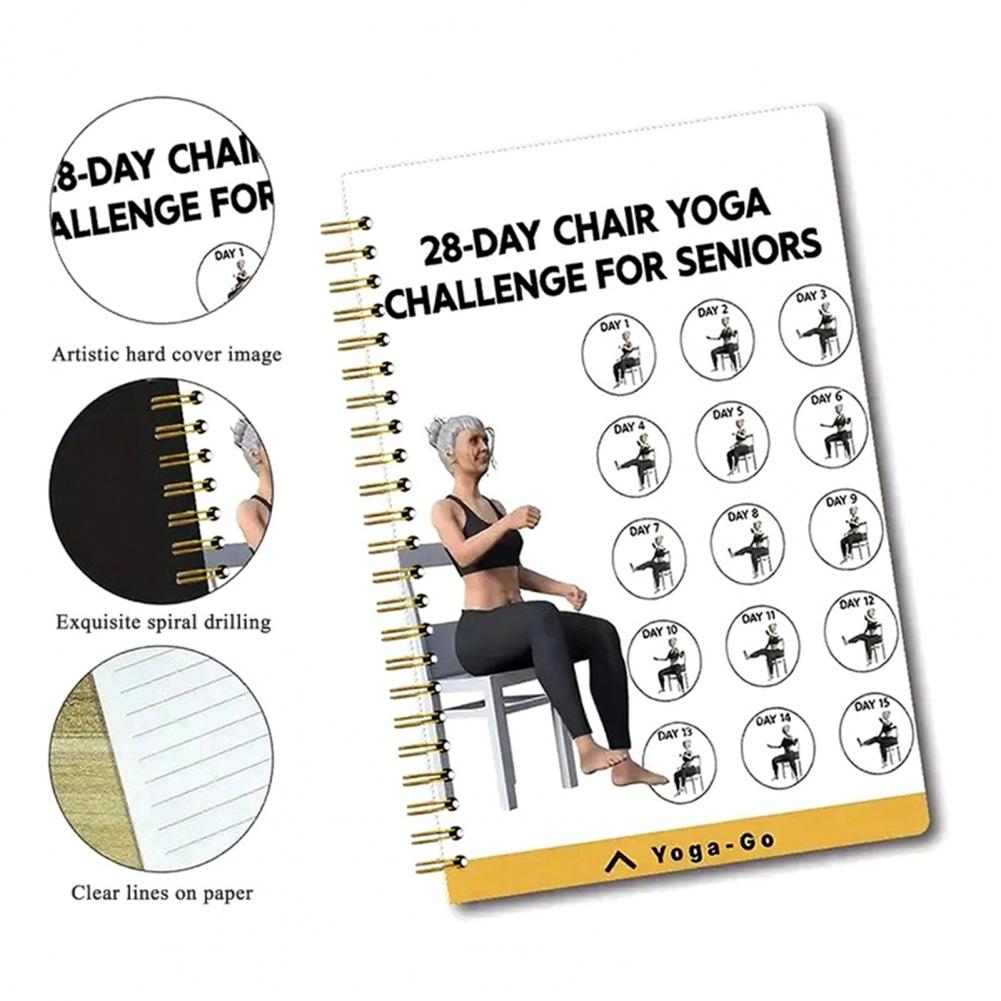 Leak-proof Journal Chair Yoga  - Yoga Fitness Journal reseña y precio