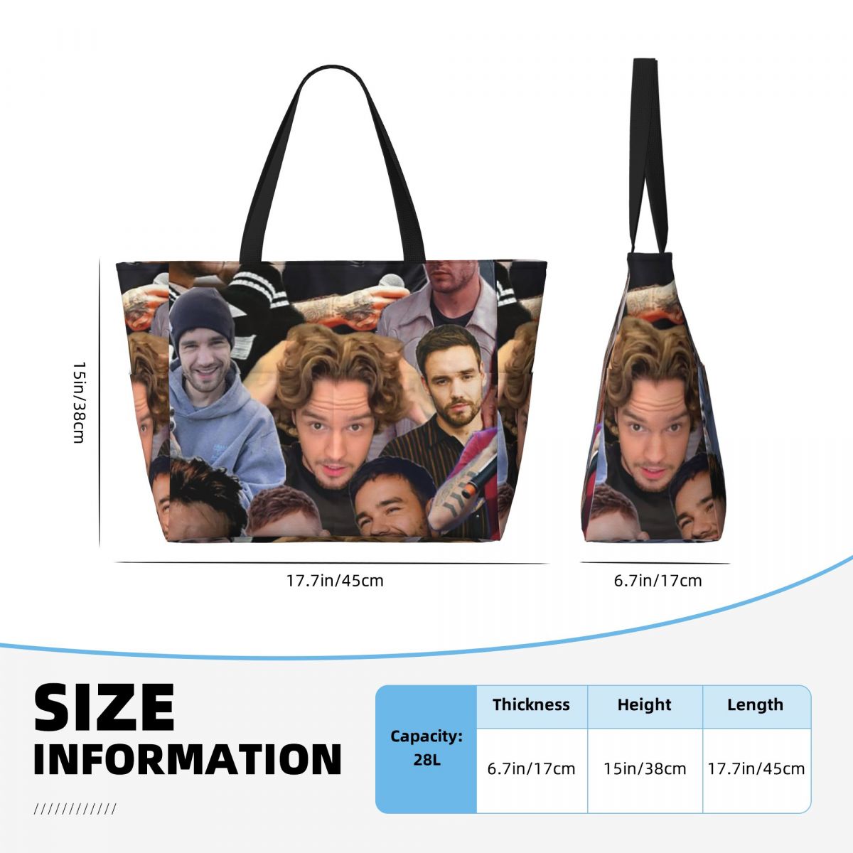 Liam Payne Photo Collage Beach - Yoga Fitness Gym Photos reseña y precio