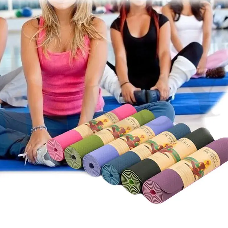 TPE Non-slip Yoga Mats Tastele - Yoga Fitness Brand reseña y precio