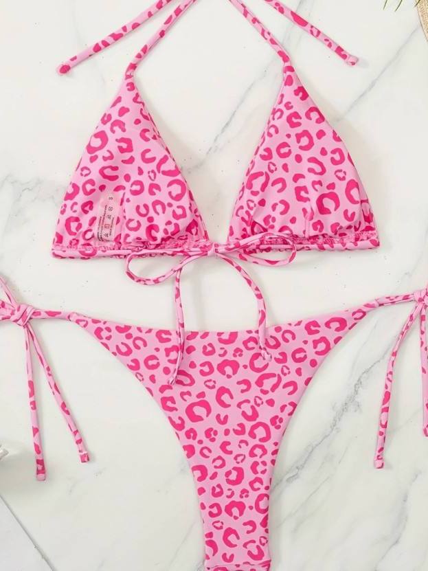 2026 New Pink Leopard Print Bi - Yoga Fitness Brand reseña y precio