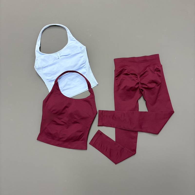 2 Pcs Gym Set Women Seamless B - Yoga Fitness Zumba reseña y precio