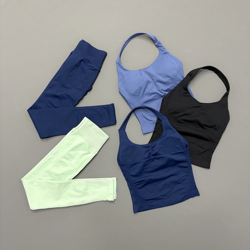 2 Pcs Gym Set Women Seamless B - Yoga Fitness Zumba reseña y precio