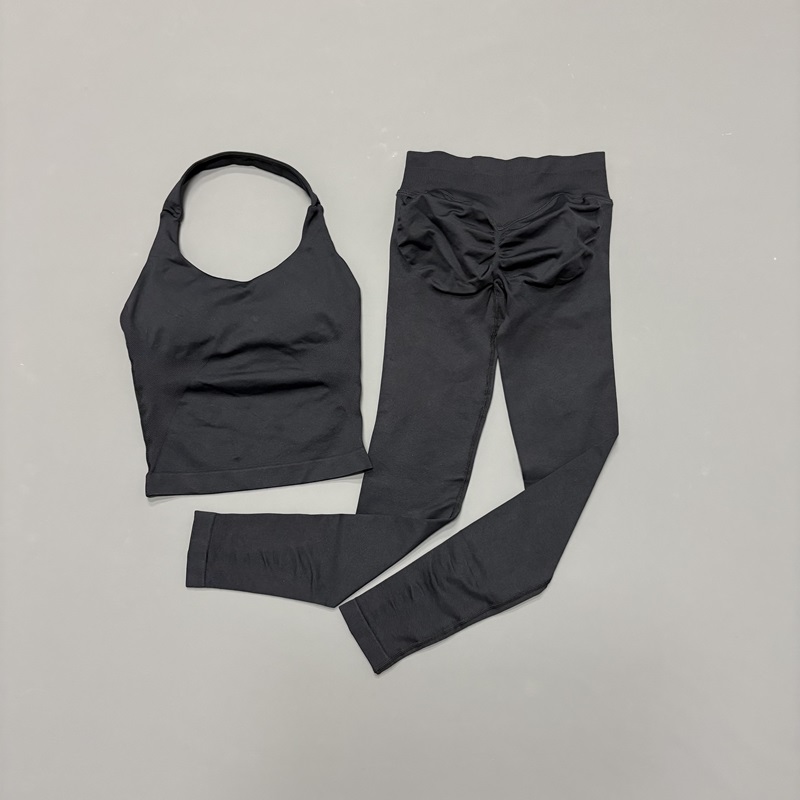 2 Pcs Gym Set Women Seamless B - Yoga Fitness Zumba reseña y precio