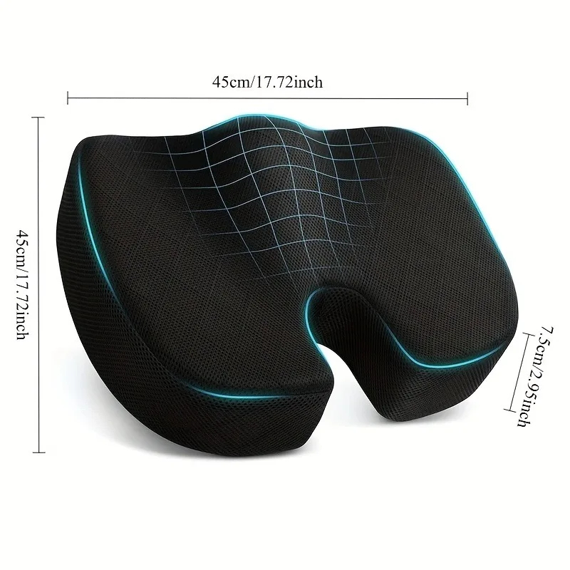 Ergonomic Memory Foam Chair Cu - Hip Thrust Pad reseña y precio
