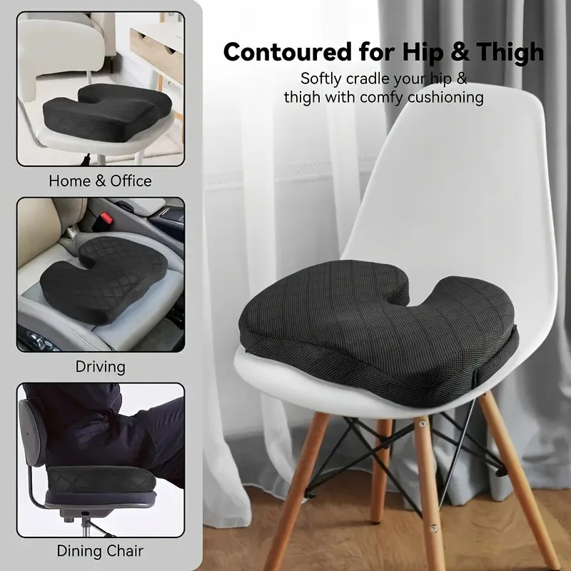 Ergonomic Memory Foam Chair Cu - Hip Thrust Pad reseña y precio