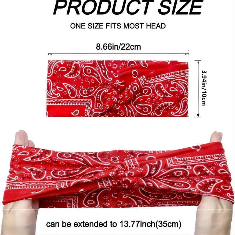 Paisley Cashew flowers hair ba - Stretch Strap Yoga reseña y precio